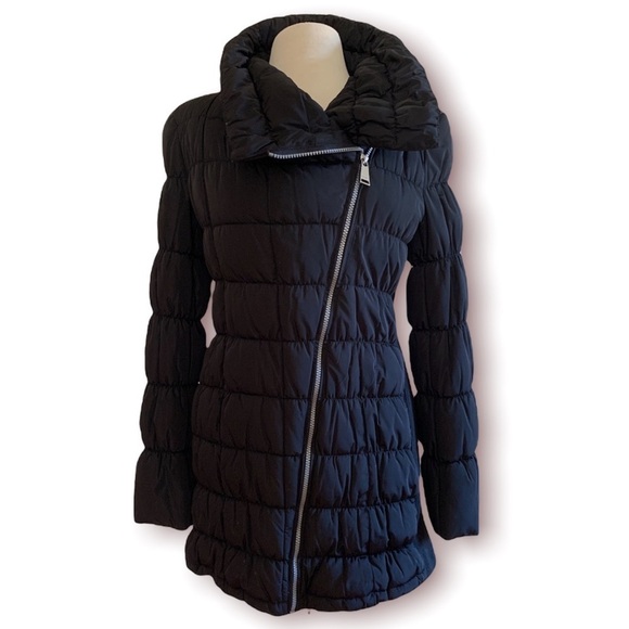 CALVIN KLEIN Medium women’s Black winter coat jacket - Picture 2 of 16